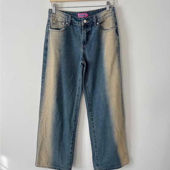 Edikted Raelynn Washed Low Rise Baggy Jeans - Picture 4 of 6